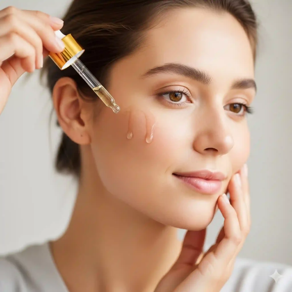 Retinol serum for anti-aging skincare