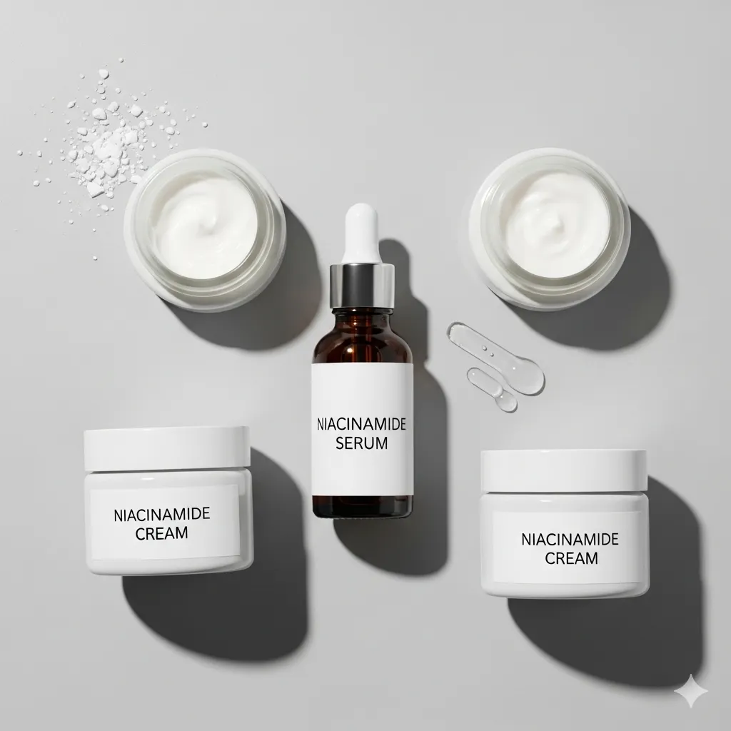 Niacinamide product for anti-aging skincare routine