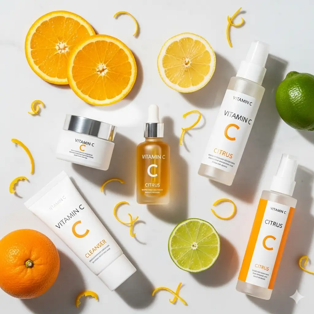 Vitamin C skincare product for anti-aging benefits