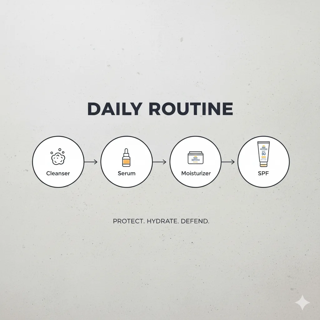 SPF Benefits obtains from daily application of sunscreen